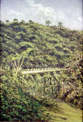 Paisaje de montaña por Jiménez, Ezequiel