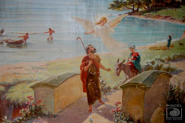 Alegoría religiosa (detalle) por Span, Emil