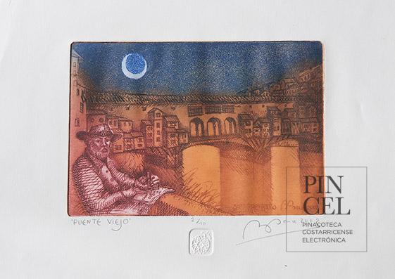 Puente viejo por Bernal Ponce, Juan